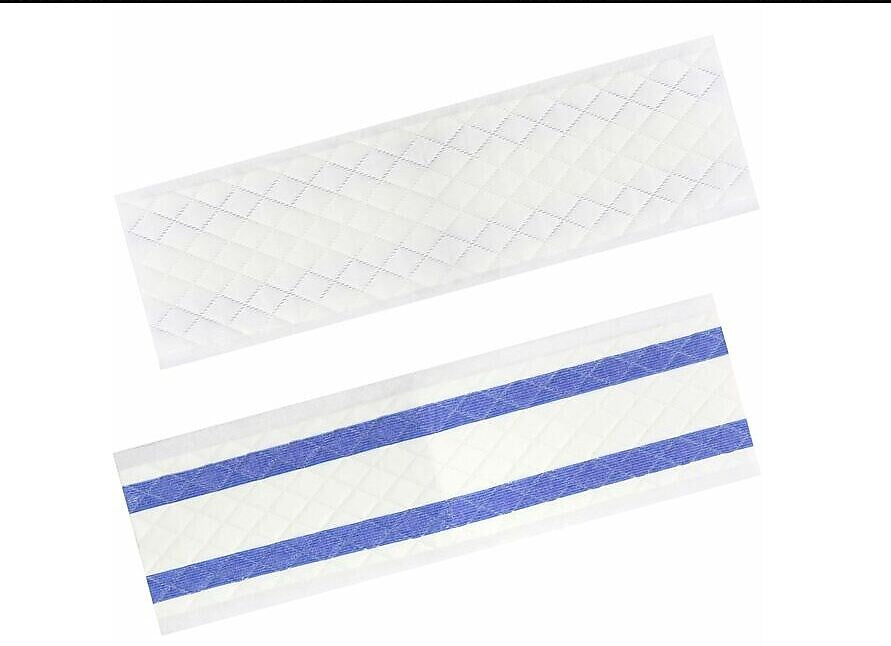 Unger Excella Single-Use Spunlace Mop Pads, 17 x 5, White, 50/Pack (UNGDMWS2)