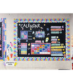 Carson Dellosa Education We Stick Together Calendar Bulletin Board Set, 163/Pack (110586)