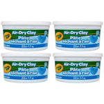 Crayola Air Dry Clay, Blue, 4/Bundle (BIN575142-4)