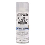 Rust-Oleum Chalked Paint, Clear, 12 oz., 6/Carton (302599)