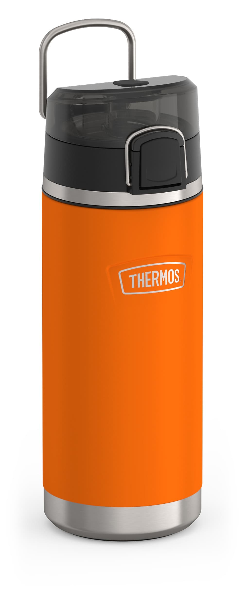 Thermos Icon Stainless Steel Vacuum Insulated Water Bottle, 18 oz., Orange (EAIS2502OR4)