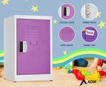 AdirOffice 24"H Single Tier Purple Storage Locker (ADI629-02-PUR-DL)