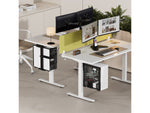 Mount-It! Steel CPU Rotating Heavy-Duty Under-Desk/Wall Mount, Matte Black (MI-7170)