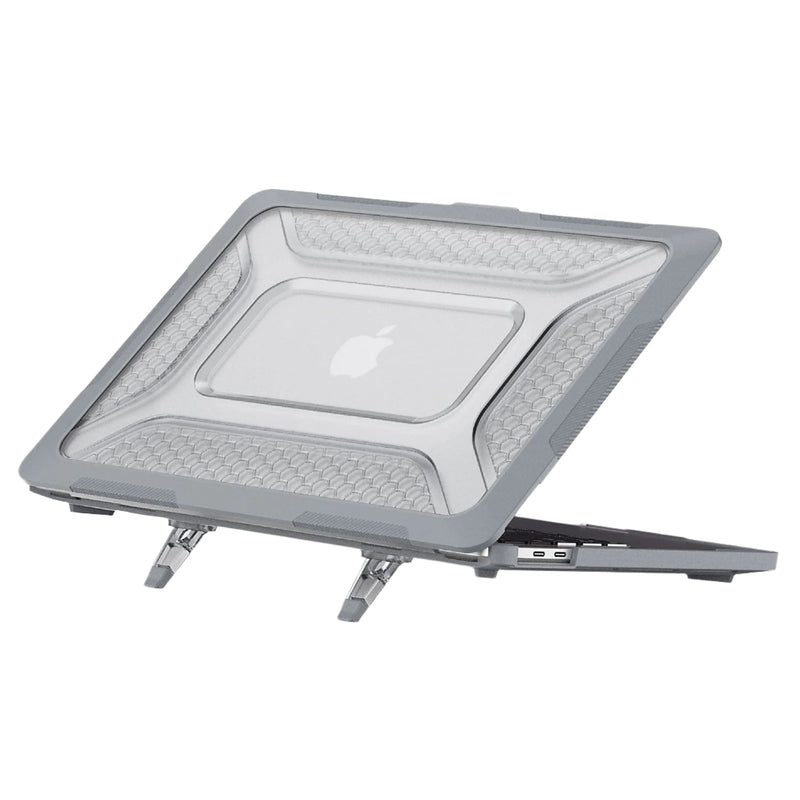 SaharaCase Raider Ultra-Duty Series 14" Laptop Case with Stand, Shock Absorbing, Storm Gray (LT00060)