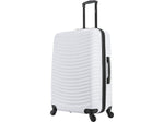 DUKAP Adly 28" Hardside Suitcase, 4-Wheeled Spinner, TSA Checkpoint Friendly, White (DKADL00L-WHI)