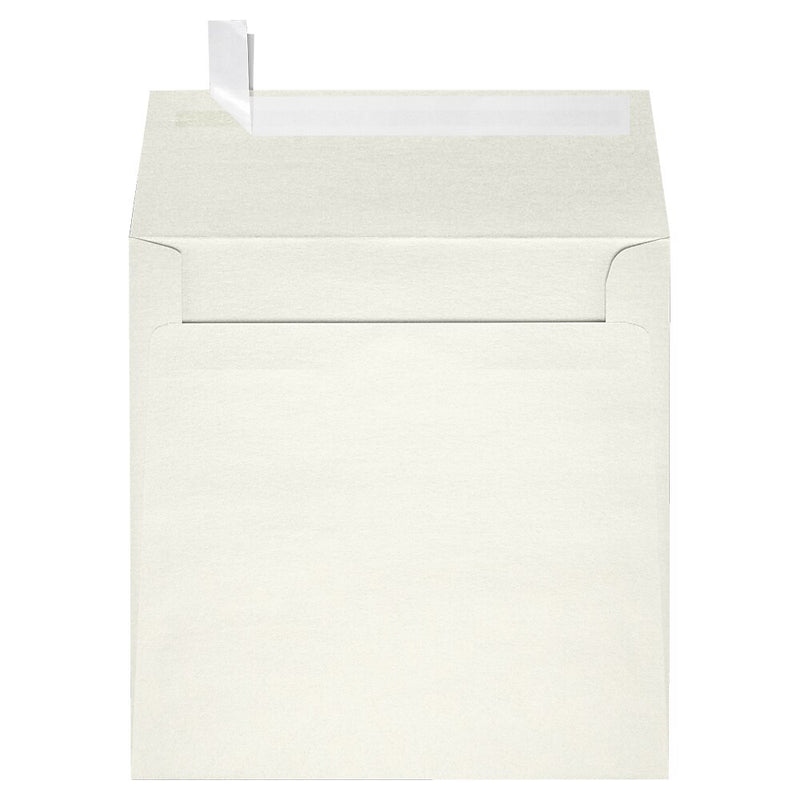 LUX 6 1/2 x 6 1/2 Square Envelopes, 50/Box, Quartz Metallic (8535-08-50)