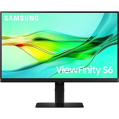 Samsung ViewFinity S6 27" 100Hz LCD Monitor, Black (S27D606EAN)