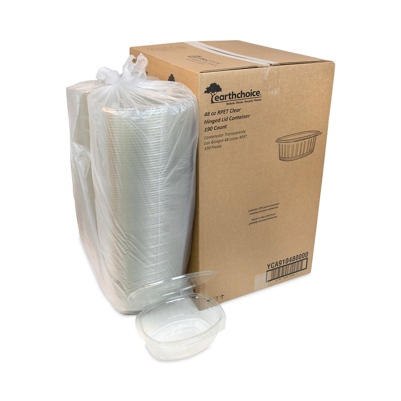 CONTAINER,48OZ RPET,CLR