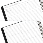 2026 AT-A-GLANCE Contemporary 9" x 11" Monthly Planner, Faux Leather Cover, Black (70-260X-05-26)