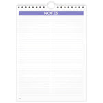 2025-2026 AT-A-GLANCE 8" x 11" Academic Monthly Wall Calendar, Purple/Red (AY1-28-26)