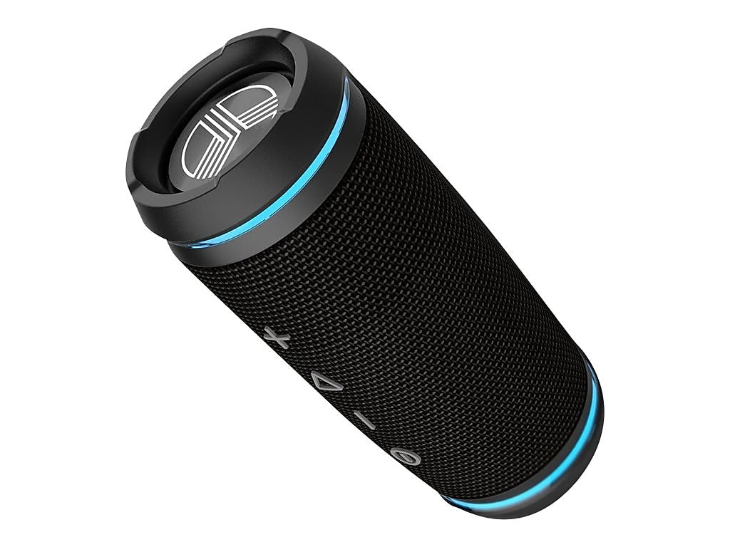 TREBLAB Wireless Bluetooth Speaker, Water Resistant, Black (HD77-B)