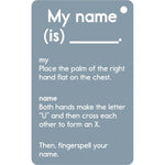 Carson-Dellosa Education Sign Language Flash Cards, 216/Pack (CD-734108)