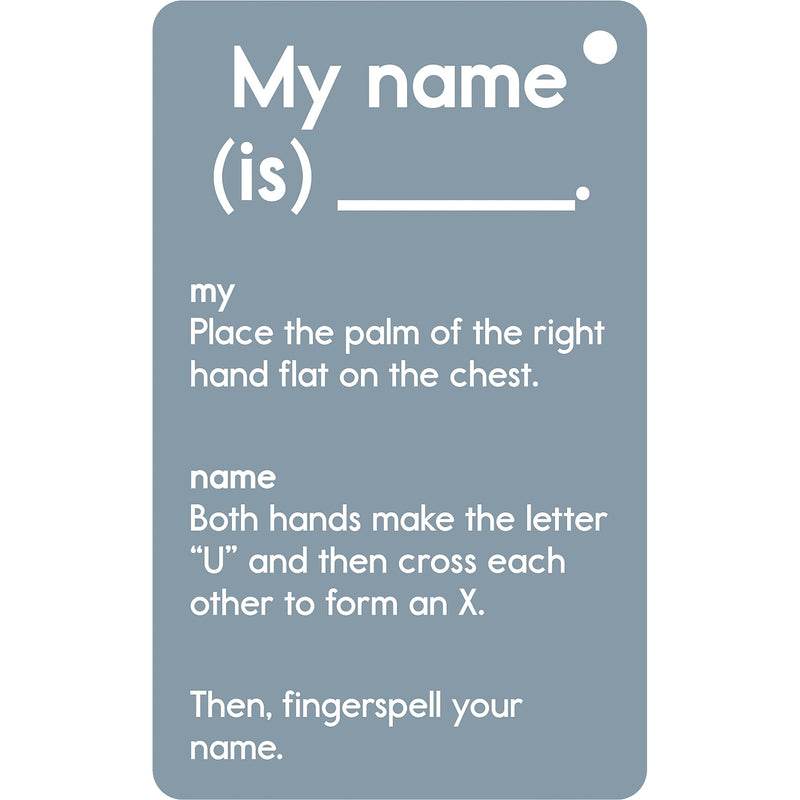 Carson-Dellosa Education Sign Language Flash Cards, 216/Pack (CD-734108)