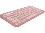 Logitech Pebble Keys 2 K380s Wireless Keyboard, Tonal Rose (920-011777)