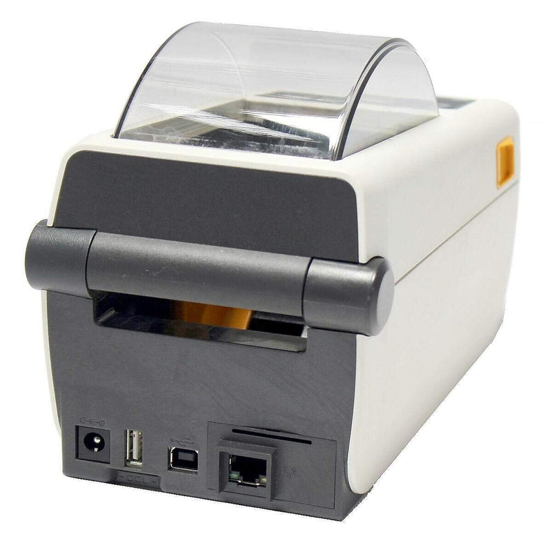 Zebra ZD411-HC Direct Thermal Healthcare Desktop Printer, White (ZD4AH22-D01E00EZ)