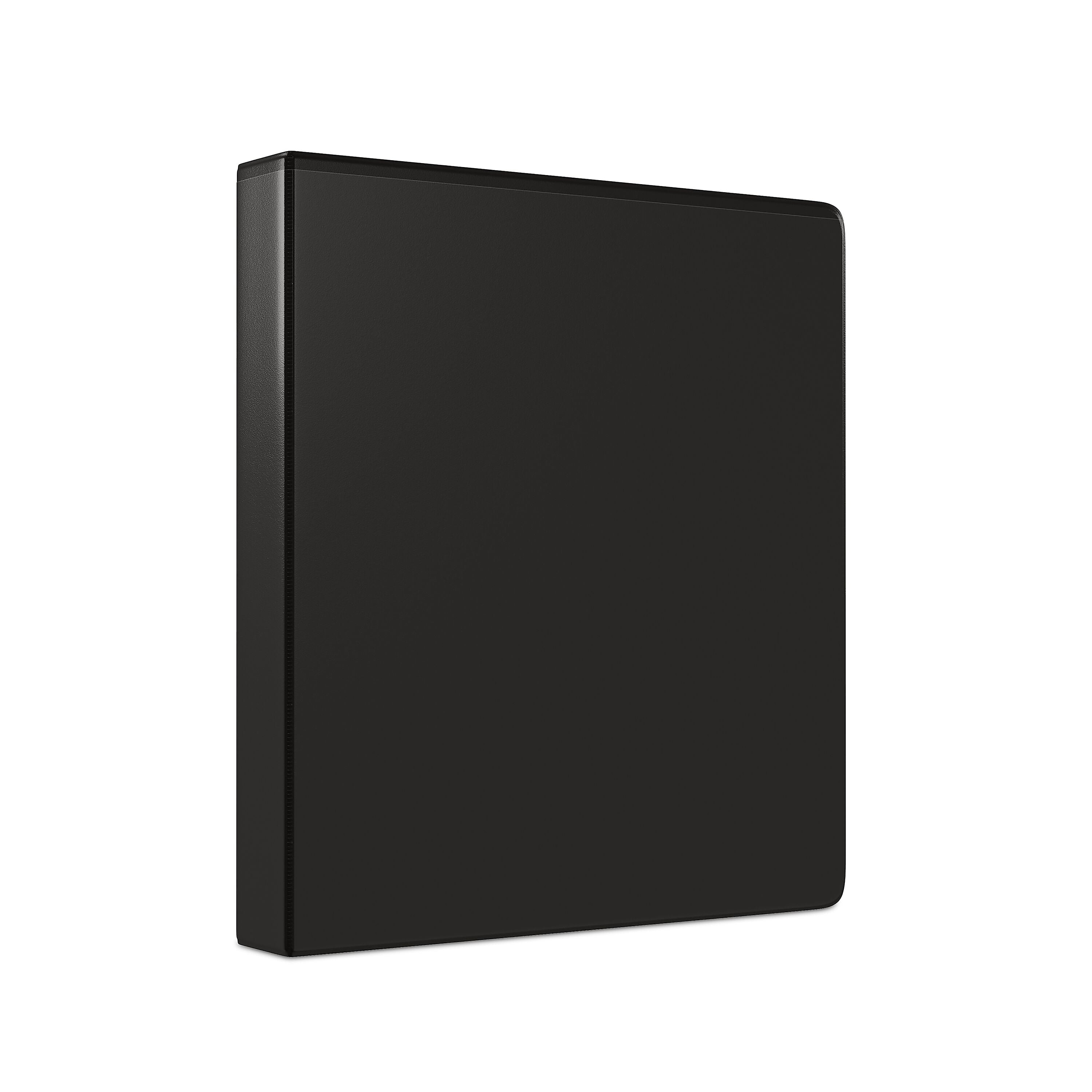 Staples 1 1/2" 3-Ring View Binder, Black (ST23727-CC)