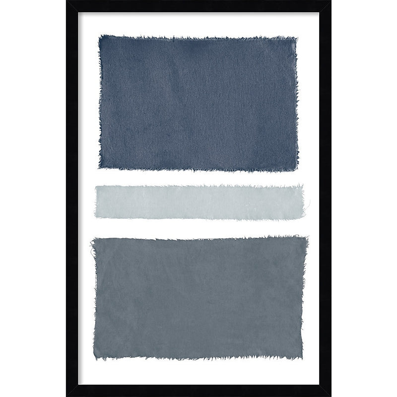 Amanti Art Painted Weaving V Gray by Piper Rhue Wood Framed Wall Art Print, 18" x 26" (A42675461062)