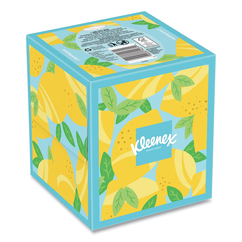 Kleenex Soothing Lotion Facial Tissue, 3-Ply, White, 60 Tissues/Box, 27 Boxes/Carton (54271)
