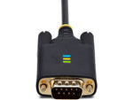 StarTech USB Type A to DB9 RS232 Adapter Cable, Male to Female, Black (1P3FFCB-USB-SERIAL)