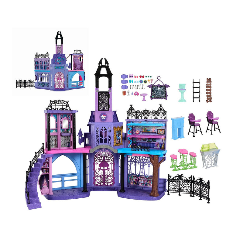 Mattel Monster High Haunted School Dollhouse Playset (HLP88)