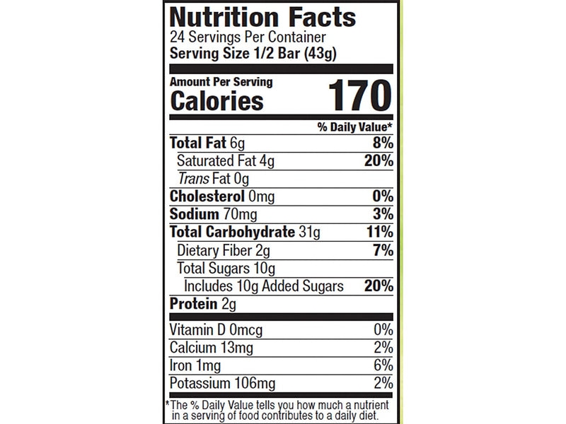 Bobo's Gluten-Free Cranberry Orange Oat Bar, 36 oz., 12 Bars/Box (102-D)