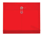 Pendaflex Premium Plastic Document File, Letter, Red, 5/Pack (84527GW)