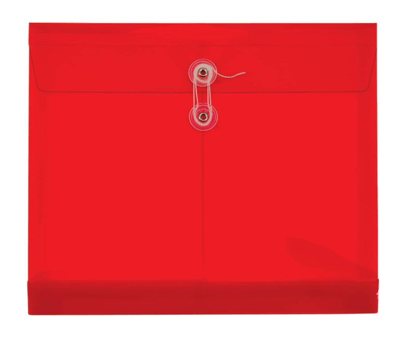 Pendaflex Premium Plastic Document File, Letter, Red, 5/Pack (84527GW)