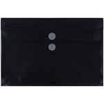 JAM Paper Premium Plastic Document File, Legal, Black, 3/Pack (219B1BLX3)