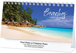 2025 Beaches Desk Calendar, Qty 100