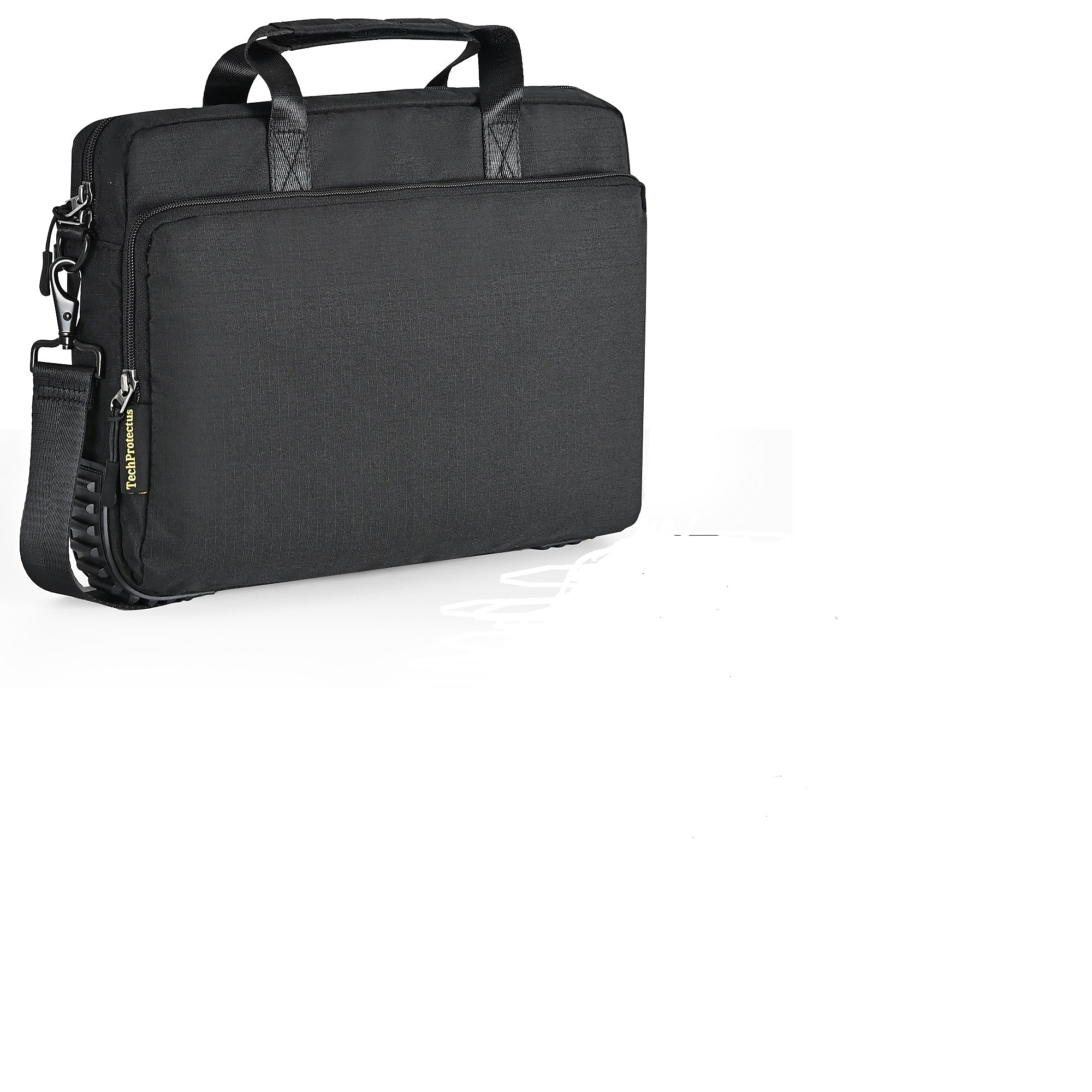 TechProtectus Nylon Water Resistant Messenger Bag, Black (RTP-BK-BC11)