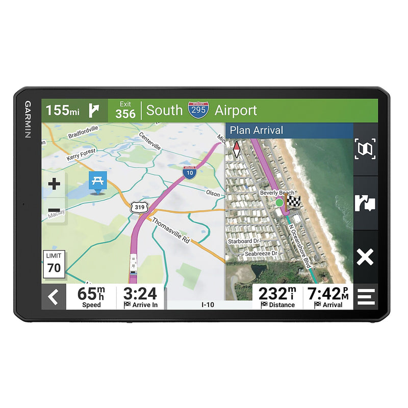 Garmin RV 1095 10" RV GPS Navigator with Bluetooth and Wi-Fi, Black (010-02749-00)