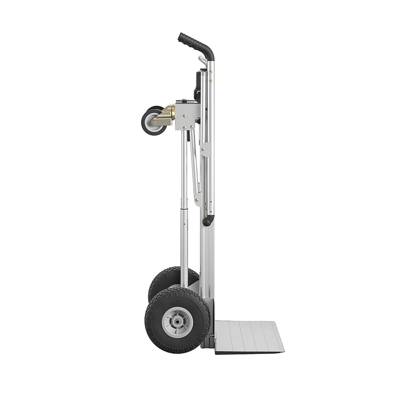 Cosco 3-in-1 Assist Series Convertible Hand Truck, 1000 lb. Capacity, Silver (12312ABL1E)
