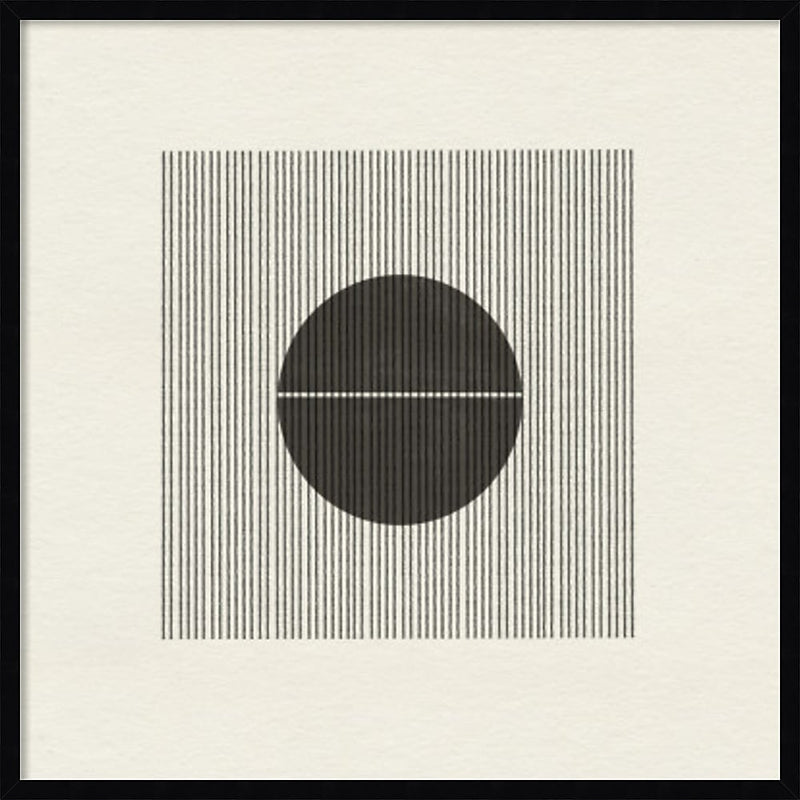 Amanti Art Paper Object No 5 by The MIUUS STUDIO Wood Framed Wall Art Print, 33" x 33" (A42675549502)