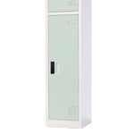 AdirOffice 72"H Single Tier Misty Green Storage Locker (ADI629-201-MGRN-DL)