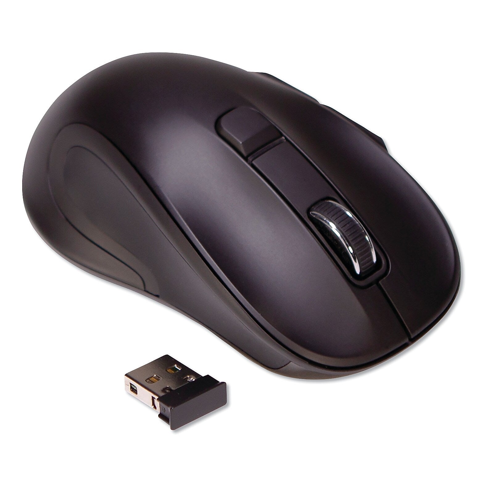 Innovera Hyper-Fast Wireless Laser USB Mouse, Black (IVR62500)