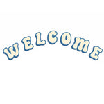 Eureka S'Cool Era Welcome Bulletin Board Set, 24/Set (EU-847848)