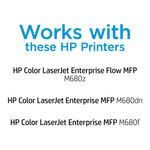 HP 653A Cyan Standard Yield Toner Cartridge, Prints Up to 16,500 Pages (CF321A)