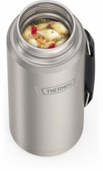 Thermos Icon Stainless Steel Vacuum Insulated Beverage Bottle, 40 oz., Matte Stainless (EAIS2102MS4)