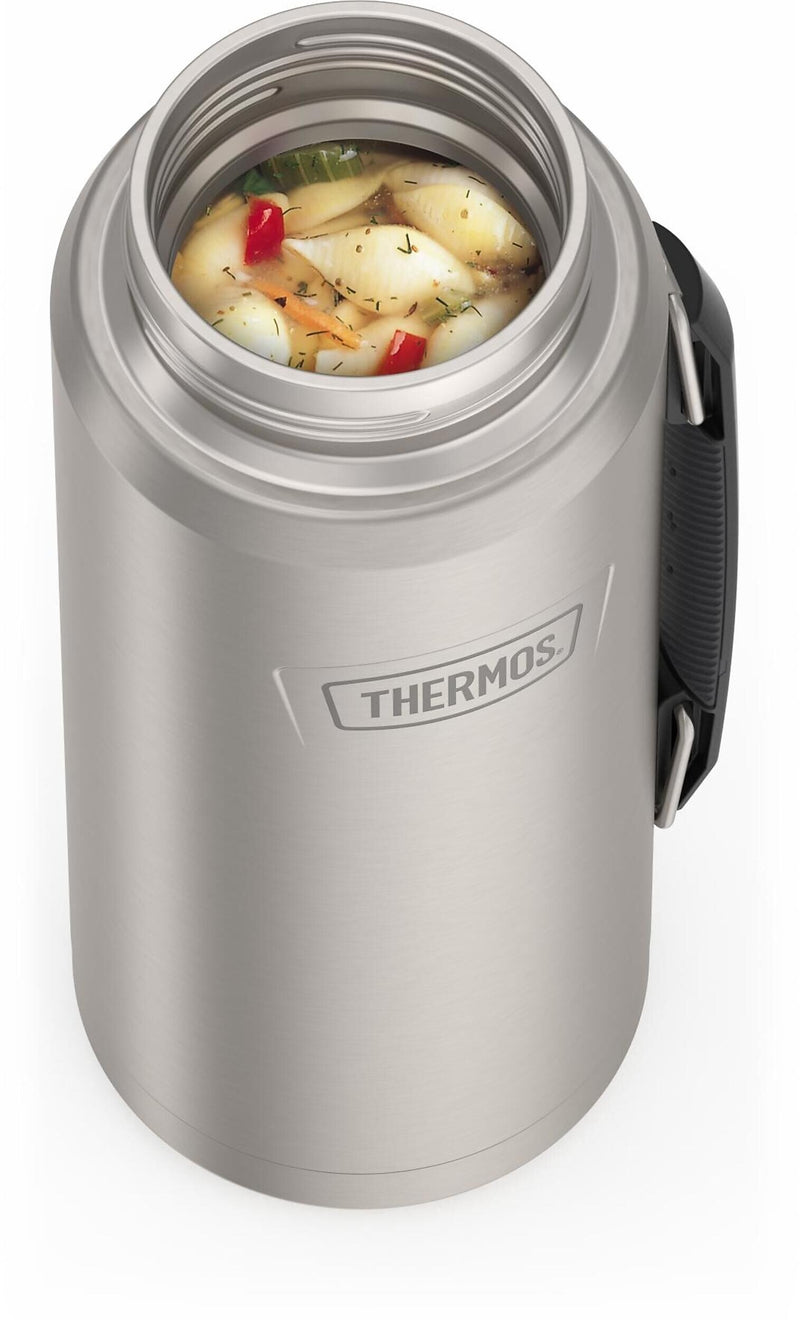 Thermos Icon Stainless Steel Vacuum Insulated Beverage Bottle, 40 oz., Matte Stainless (EAIS2102MS4)