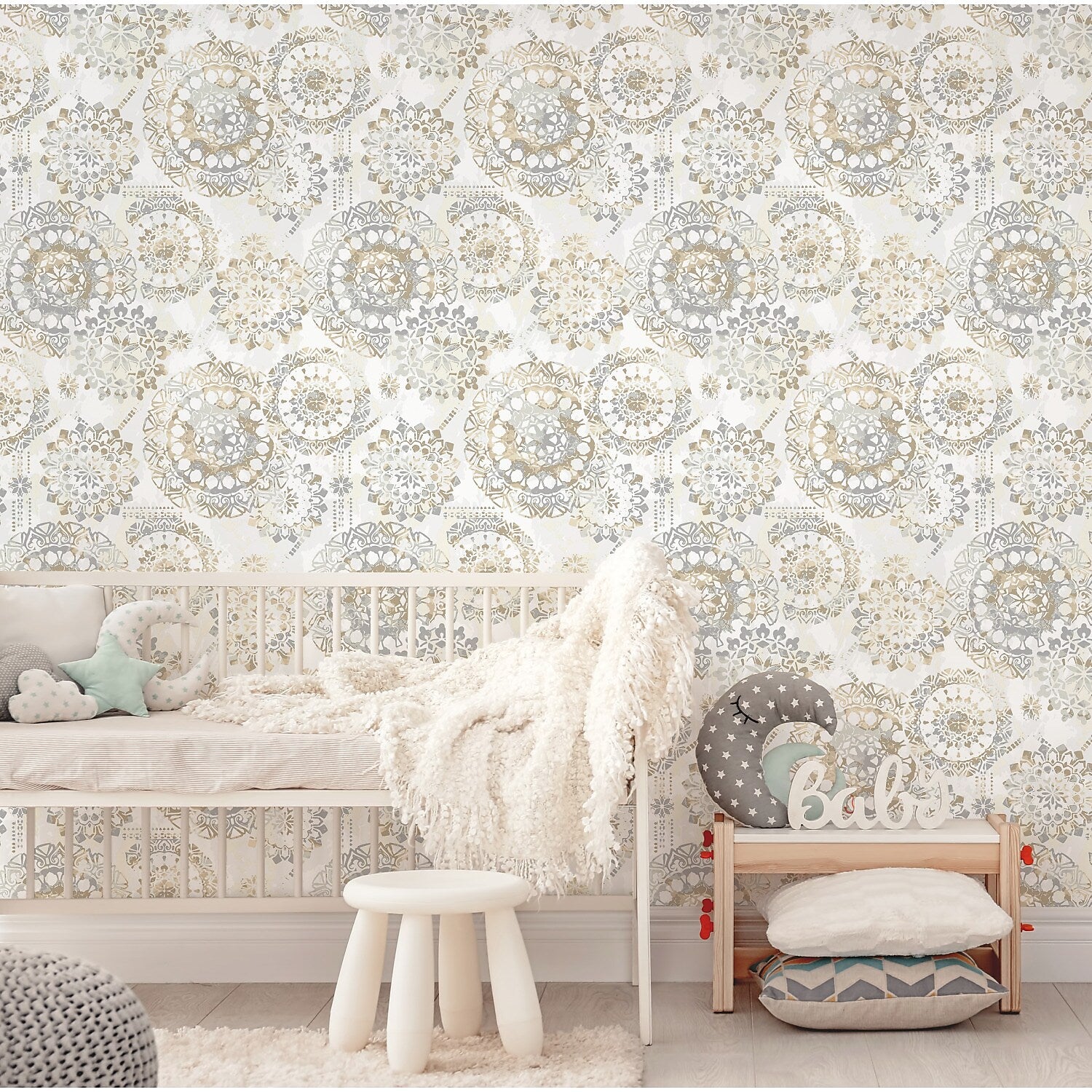 York Wallcoverings Bohemian Peel and Stick Wallpaper (RMK9122WP)