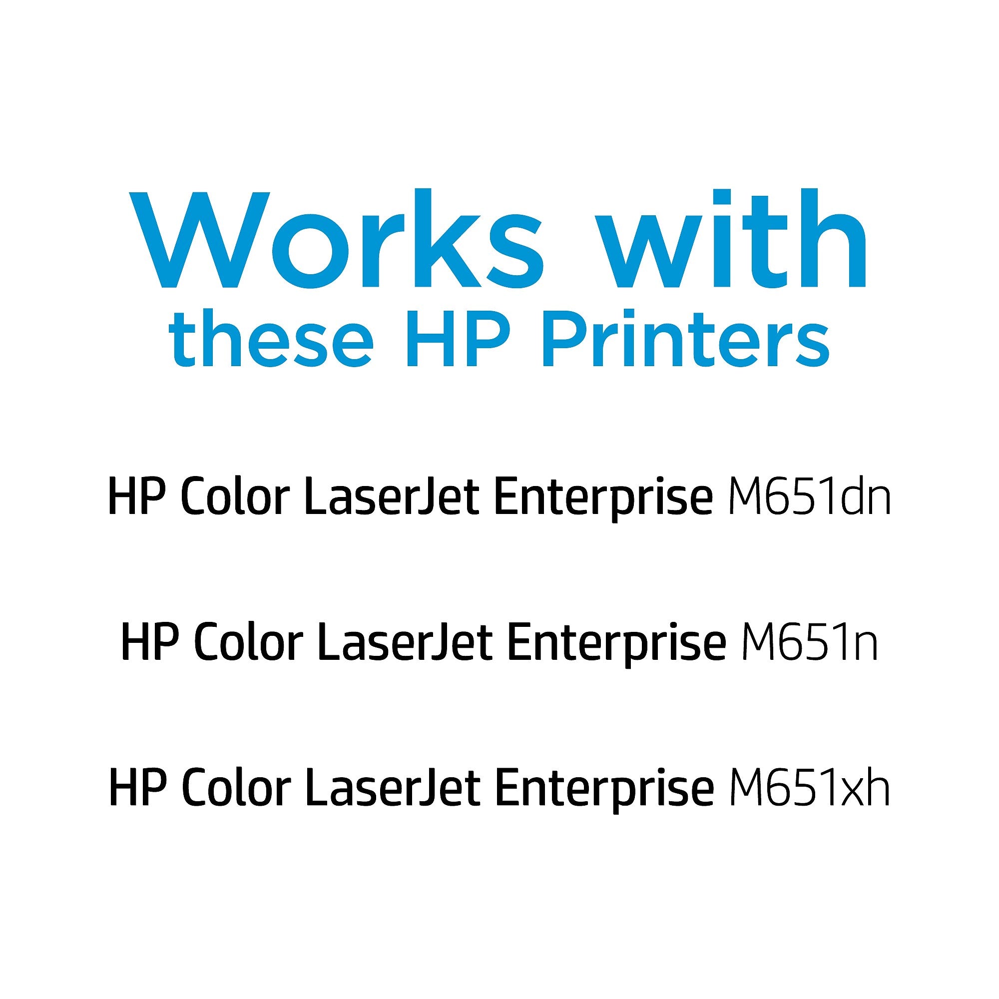 HP 654X Black High Yield Toner Cartridge, Prints Up to 20,500 Pages (CF330X)