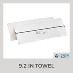 Pacific Blue Basic Multifold Paper Towels, 1-ply, 250 Sheets/Pack, 16 Packs/Carton (20204)