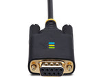 StarTech 10' USB-A to RS-232 Serial Adapter Cable, Male to Male, Black, 'DI Chip, COM Retention (1P10FFCN-USB-SERIAL)