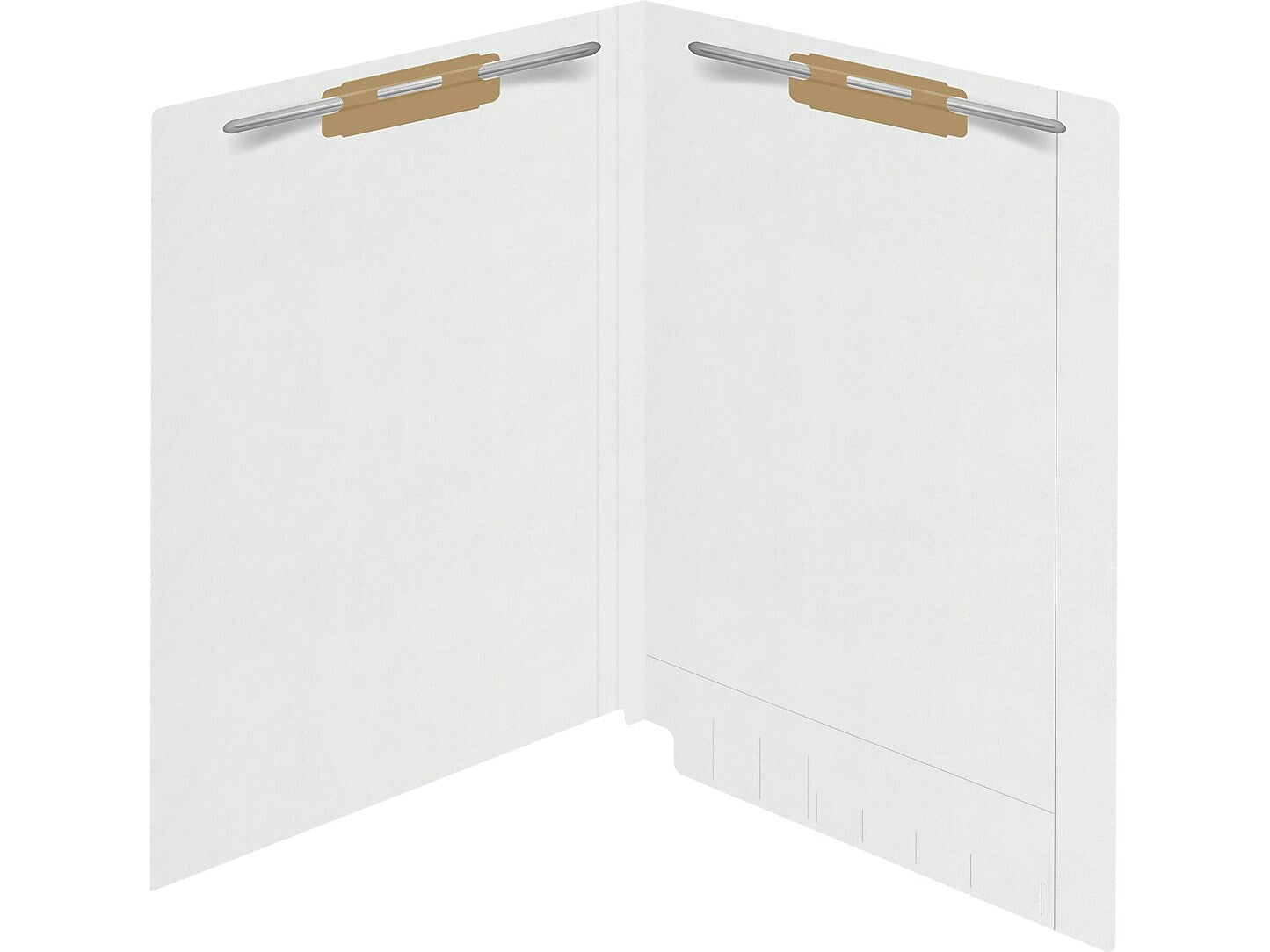 Medical Arts Press Kardex Match Reinforced End Tab File Folder, Straight Cut, Letter Size, White, 50/Box (S-09484-WHT)