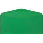 JAM Paper Booklet Envelope 3 7/8" x 8 7/8", Green, 100/Pack (1532896d)