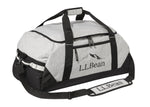 L.L.Bean Adventure 27" Polyester Travel Duffel, Heather Gray Diamond (1000209420)