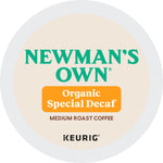 Newman's Own Organic Special Decaf Coffee Keurig® K-Cup® Pods, Medium Roast, 24/Box (5000351722)