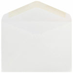 JAM Paper A7 Booklet Envelope 5 1/4" x 7 1/4", White, 100/Pack (4023210d)