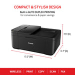 Canon PIXMA TR4720 Wireless Color Inkjet Printer, All-In-One, Print, Scan, Copy, Fax (21-MFP4)