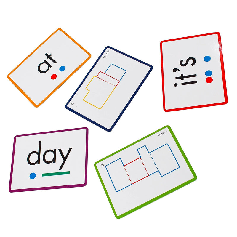 Junior Learning Rainbow Phonics Sight Word Cards, High Freguency, 52/Set (JRLRP108)